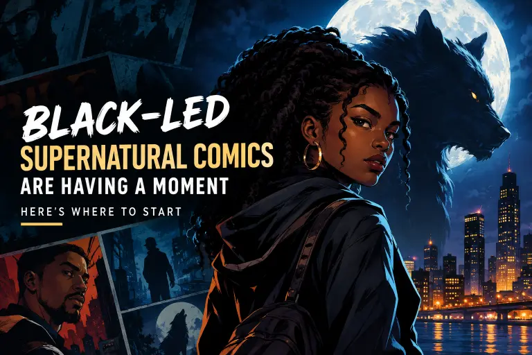 Black-Led Supernatural Comics Are Having a Moment